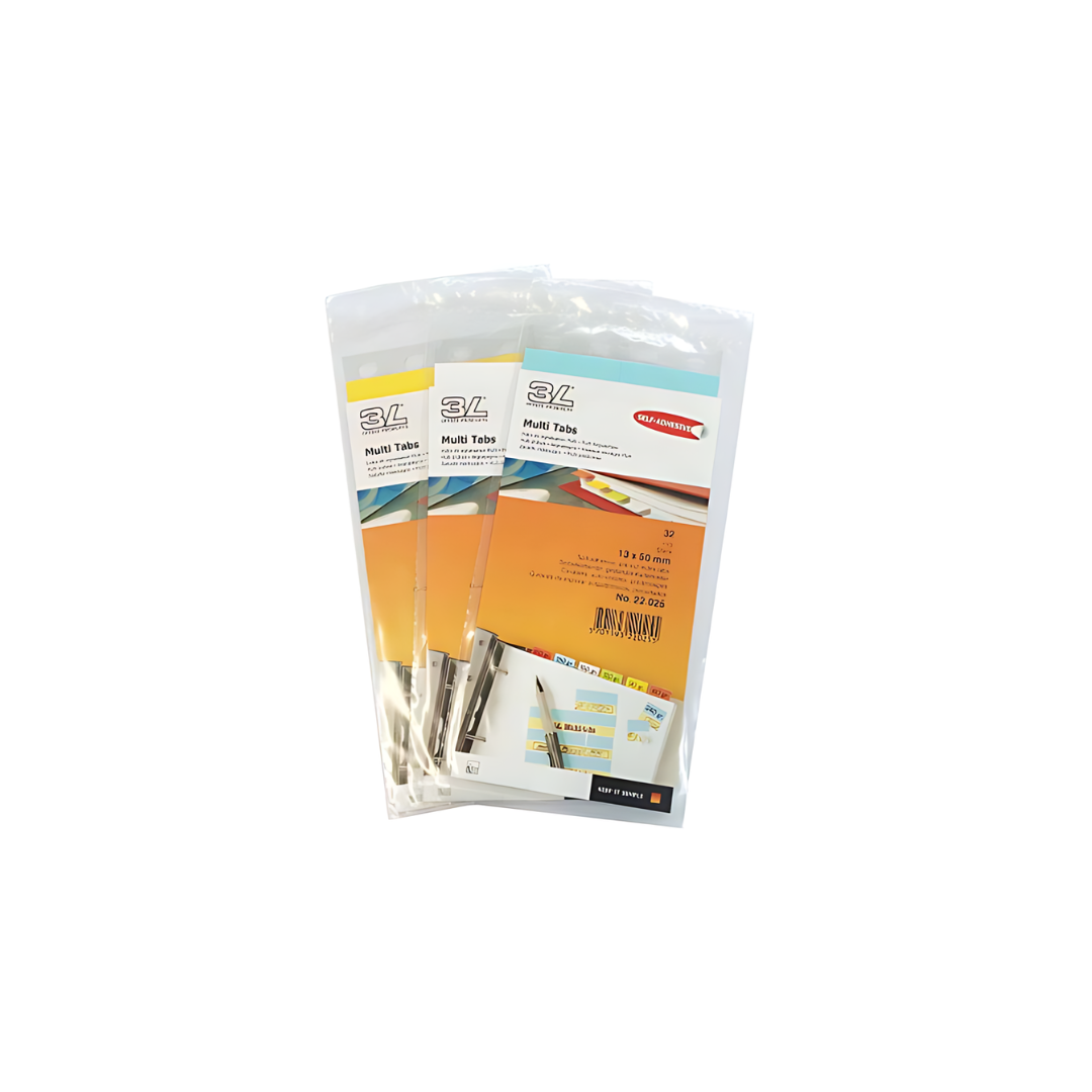 3L Multi Tabs 22015 13 X 50mm 32'S (Blue)