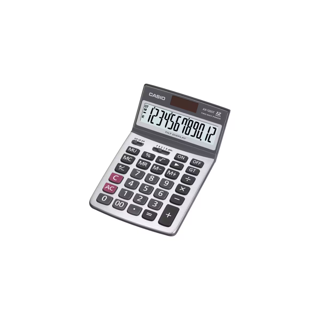 Casio Calculator AX-120ST 12 Digits