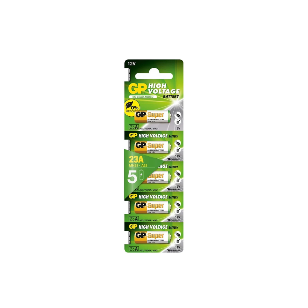 GP Ultra Alkaline Battery 23AE 12V 5'S