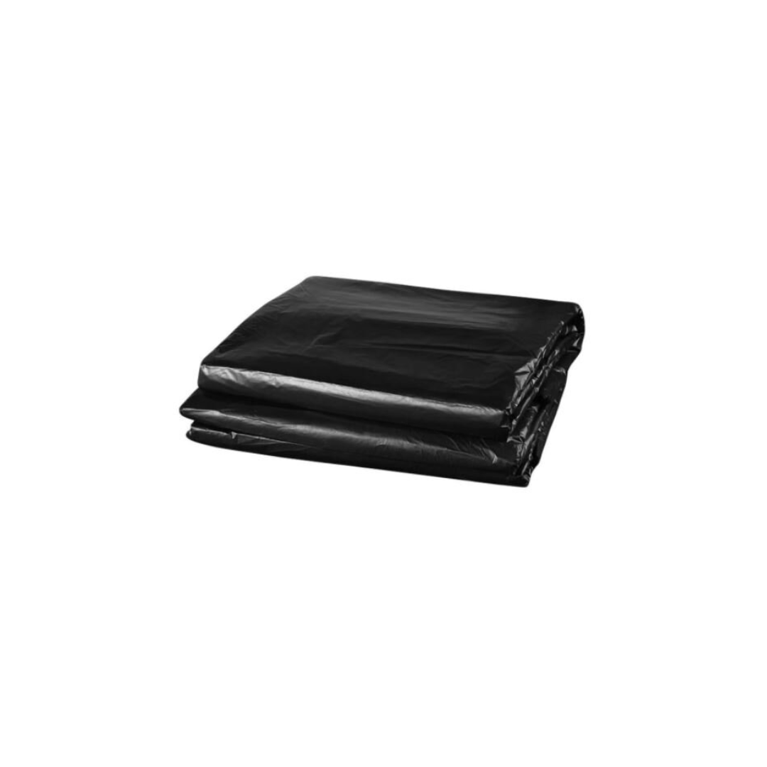 HDPE Black Garbage Bag 24" X 28" 0.02mm 50'S
