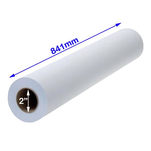 Plan Printing Roll A0 841mm x 50m x 2" 80gsm