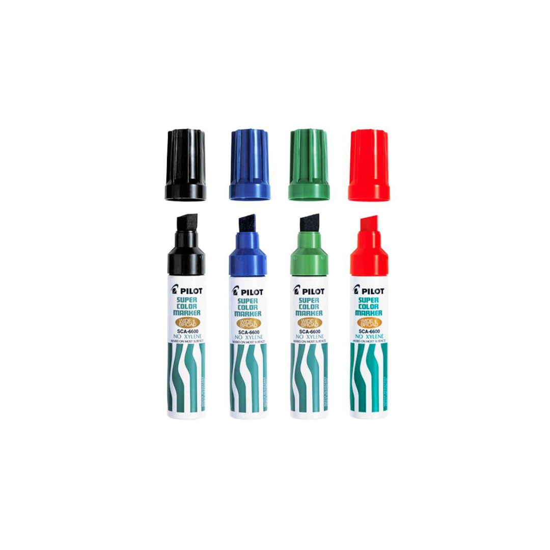 PILOT Permanent Jumbo Marker SCA-6600 (Chisel Blue)