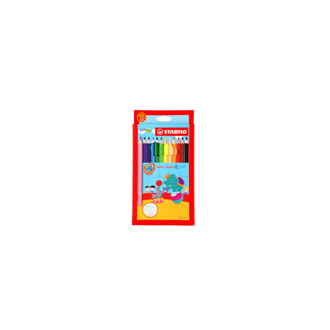 STABILO Jumbo Colour Pencil 12 Colours (1877JH)