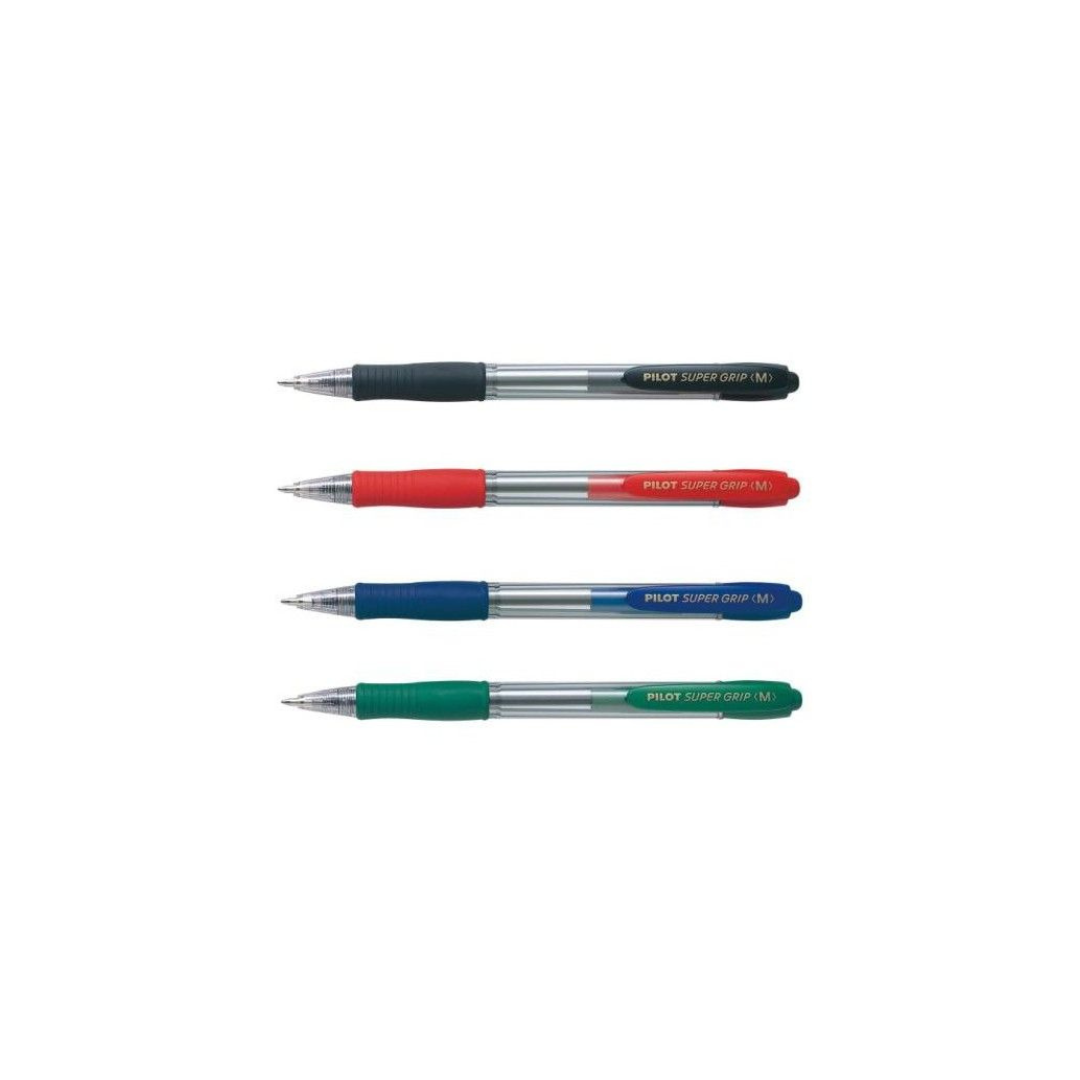 PILOT Super Grip Medium 1.0mm (BPGP-10R-M)