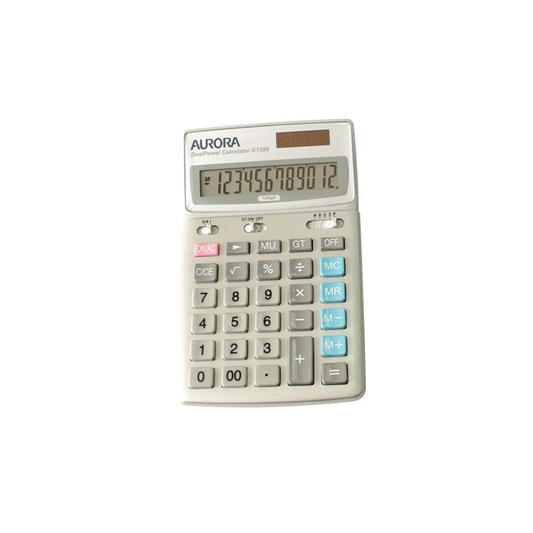 Aurora Calculator DT-389L 12 Digits