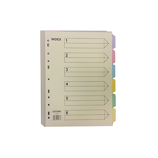 Centre Paper Divider 6 Colours (8Sets/Packet)