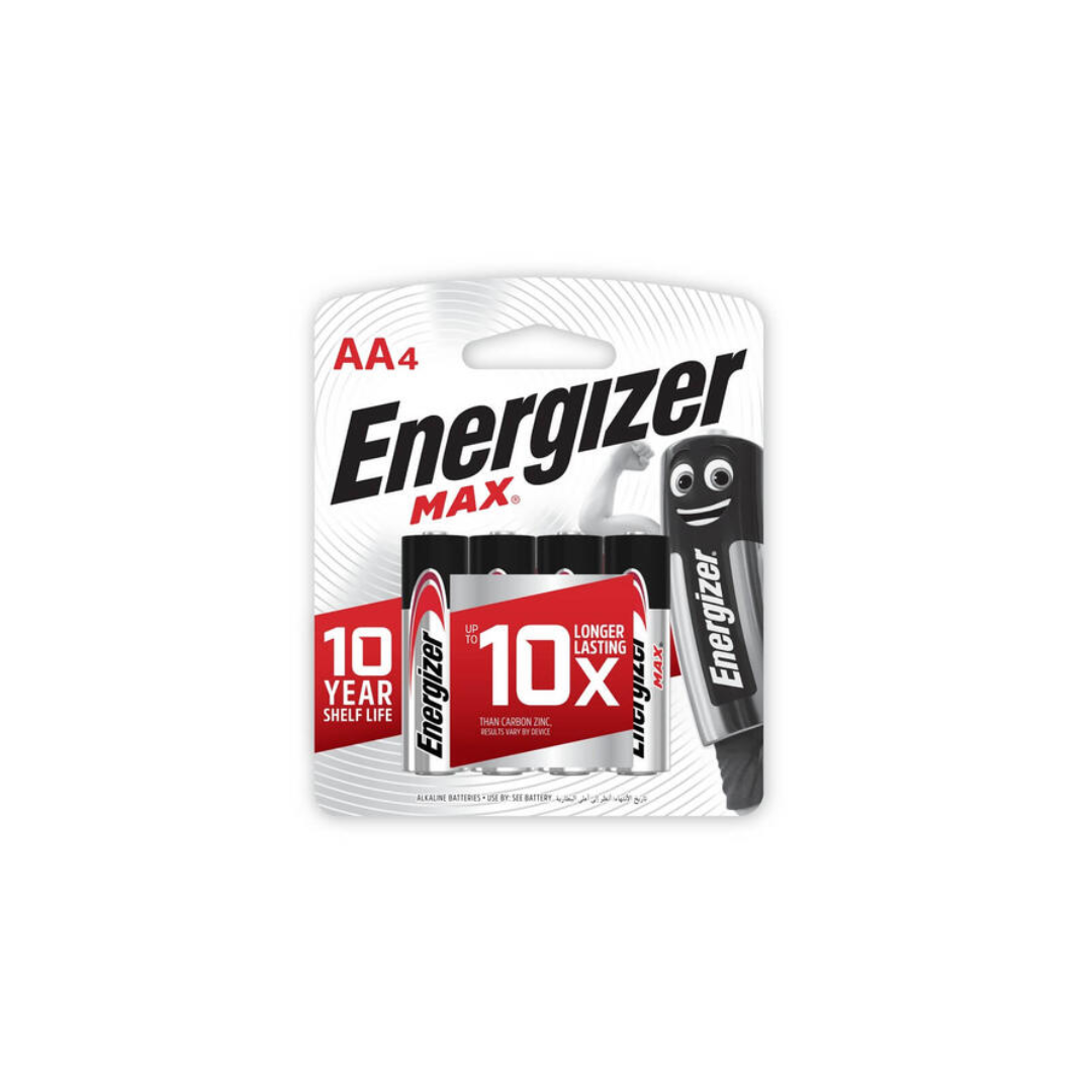 Energizer Battery AA 4'S