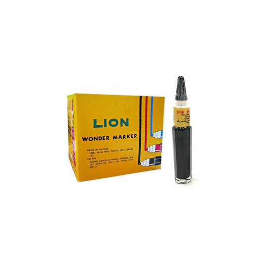 LION Permanent Wonder Marker 16CC (Black)