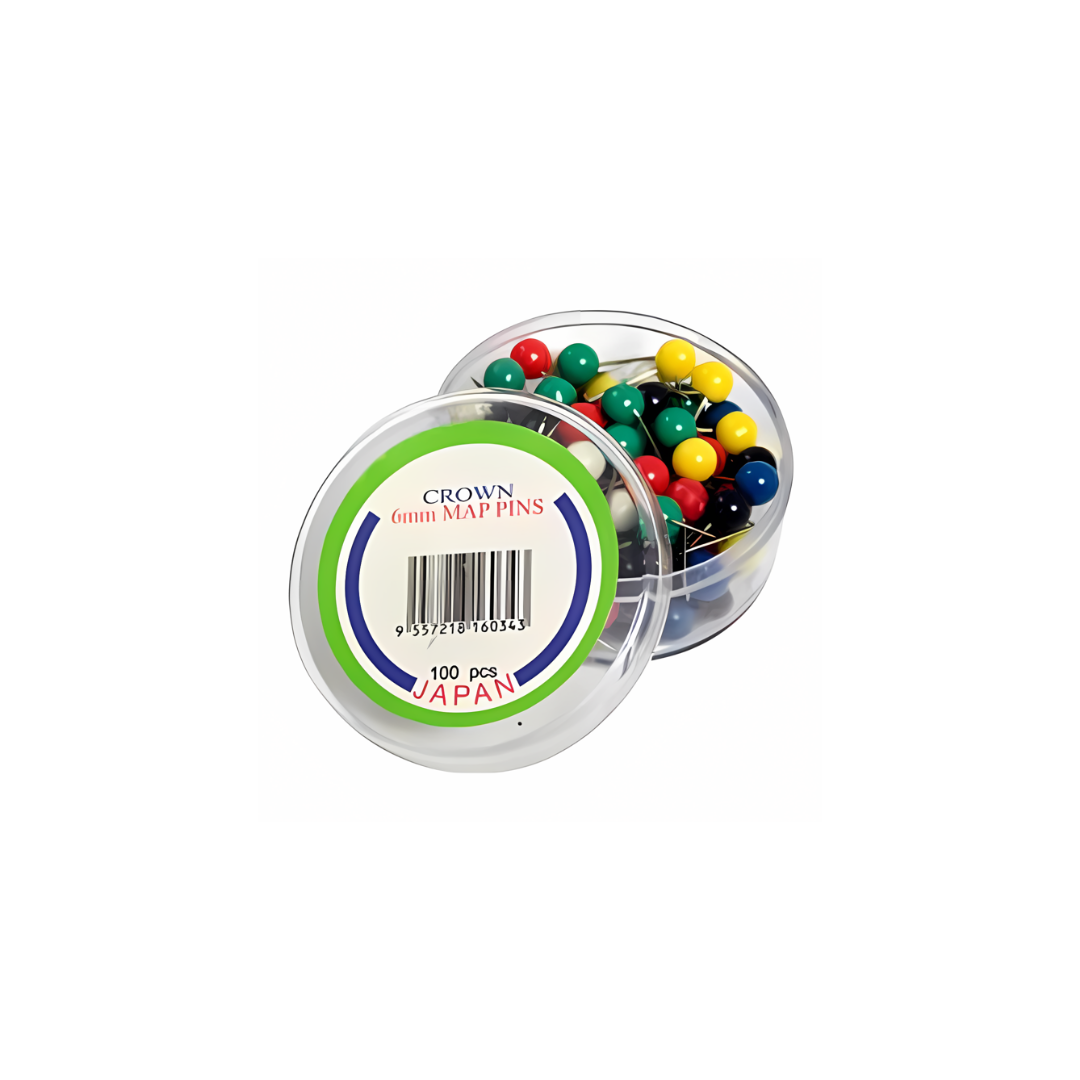Map Pin (Box of 100) – Kukaya Media Supplies Pte Ltd