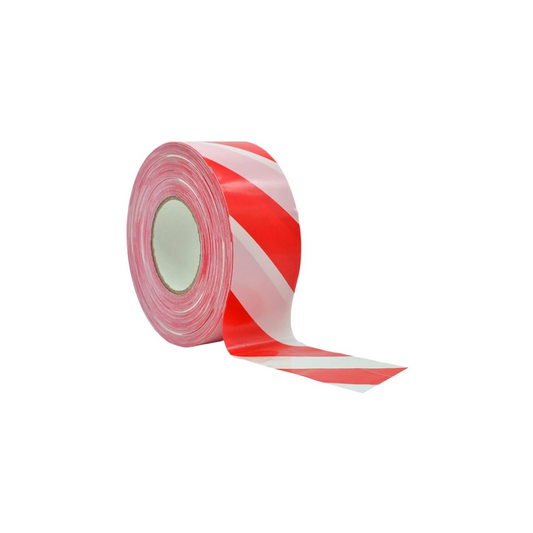 Non-Adhesive Boundary Tape 48mm X 40 Meters (Red & White)