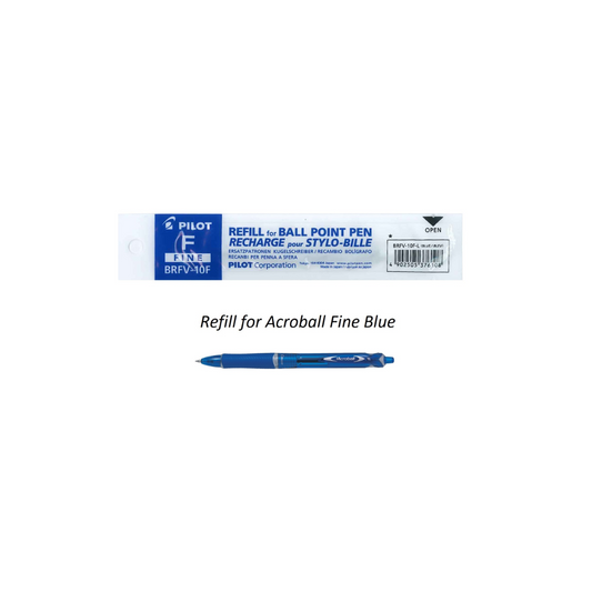 PILOT Refill BRFV-10F (For Acroball - Blue)