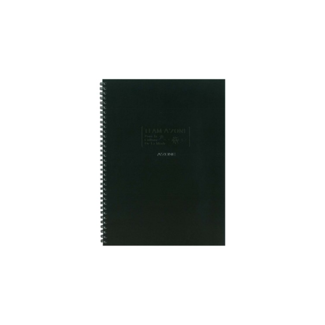 Team Azone Ring Notebook A4 (Black)