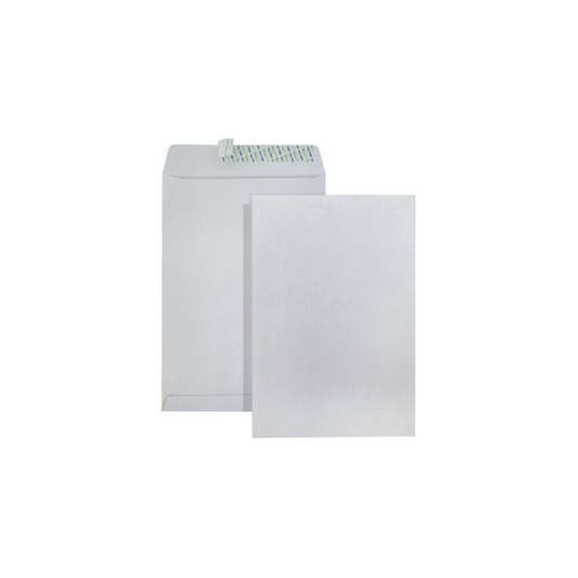 White Envelope C5 6 3/8" X 9" Peel & Seal