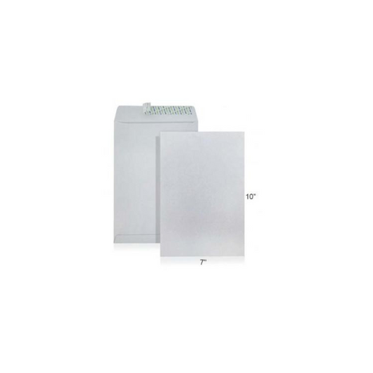 White Peel & Seal Envelope 7" X 10"